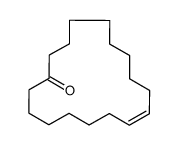 (8E)-cycloheptadec-8-en-1-one结构式