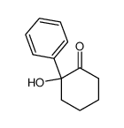 2-hydroxy-2-phenyl-cyclohexanone Structure