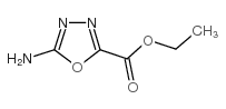 ethyl 5-amino-1,3,4-oxadiazole-2-carboxylate structure