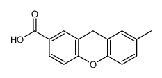 7-methyl-9H-xanthene-2-carboxylic acid Structure