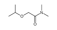 2-isopropoxy-N,N-dimethylacetamide结构式