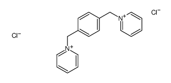 1-[[4-(pyridin-1-ium-1-ylmethyl)phenyl]methyl]pyridin-1-ium,dichloride结构式