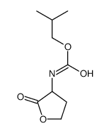 2-methylpropyl N-(2-oxooxolan-3-yl)carbamate结构式