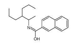 N-(3-propylhexan-2-yl)naphthalene-2-carboxamide Structure