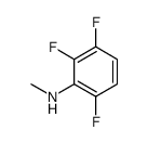 Benzenamine, 2,3,6-trifluoro-N-methyl- (9CI) structure