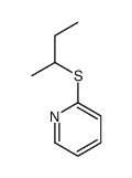 2-butan-2-ylsulfanylpyridine Structure