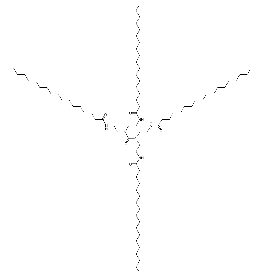 tetrakis-(2-stearoylamino-ethyl)-urea Structure