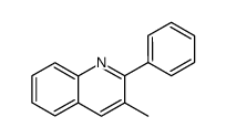 3-甲基-2-苯基喹啉结构式