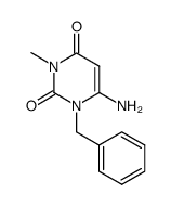 6-AMINO-1-BENZYL-3-METHYLPYRIMIDINE-2,4(1H,3H)-DIONE structure