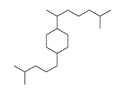 2-methyl-6-[4-(4-methylpentyl)cyclohexyl]heptane结构式