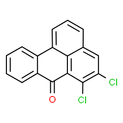 dichloro-7H-benz[de]anthracen-7-one结构式