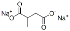 2-Methylsuccinic acid disodium salt structure