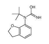 1-tert-butyl-1-(2,3-dihydro-1-benzofuran-7-yl)urea结构式