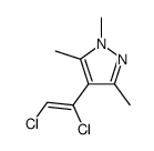 4-(1,2-dichloroethenyl)-1,3,5-trimethylpyrazole Structure