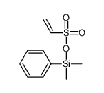 [dimethyl(phenyl)silyl] ethenesulfonate结构式