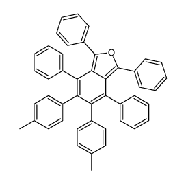 5,6-bis(4-methylphenyl)-1,3,4,7-tetraphenyl-2-benzofuran Structure