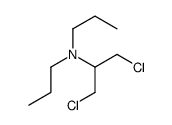 1,3-dichloro-N,N-dipropylpropan-2-amine结构式
