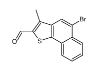 5-bromo-3-methylbenzo[g][1]benzothiole-2-carbaldehyde结构式