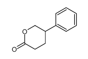 5-phenyloxan-2-one Structure