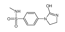 N-methyl-4-(2-oxoimidazolidin-1-yl)benzenesulfonamide Structure