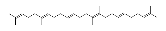 (all-E)-2,6,10,11,15,19,23-heptamethyl-tetracosa-2,6,10,14,18,22-hexaene Structure