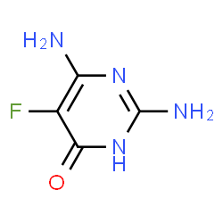 4(1H)-Pyrimidinone, 2,6-diamino-5-fluoro- (9CI) picture
