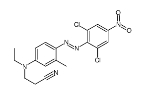 3-[[4-[(2,6-dichloro-4-nitrophenyl)azo]-3-methylphenyl]ethylamino]propiononitrile picture