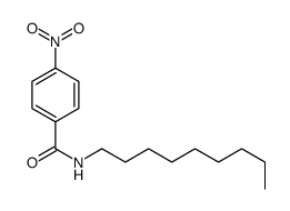 4-nitro-N-nonylbenzamide Structure