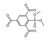 2-dimethoxyphosphoryl-1,3,5-trinitrobenzene Structure