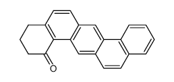 3,4-dihydro-2H-dibenz[a,h]anthracen-1-one Structure