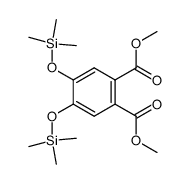 dimethyl 4,5-bis((trimethylsilyl)oxy)phthalate Structure