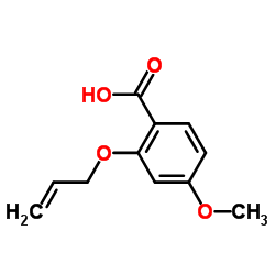 2-(Allyloxy)-4-methoxybenzoic acid picture