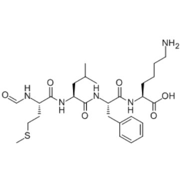 N-甲酰基-L-蛋氨酰-L-亮氨酰-L-苯丙氨酰-L-赖氨酸图片