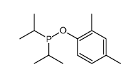 (2,4-dimethylphenoxy)-di(propan-2-yl)phosphane Structure