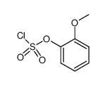 chlorosulfuric acid-(2-methoxy-phenyl ester) Structure