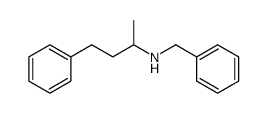N-benzyl-N-(1-methyl-3-phenylpropyl)-amine Structure