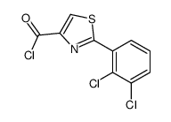 2-(2,3-Dichlorophenyl)-1,3-thiazole-4-carbonyl chloride Structure