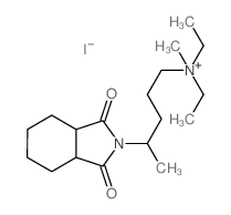 2-(4-(Diethyl(methyl)-.lambda.~5~-azanyl)-1-methylbutyl)hexahydro-1H-isoindole-1,3(2H)-dione picture