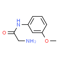 Acetamide, 2-amino-N-(3-methoxyphenyl)- (9CI) structure