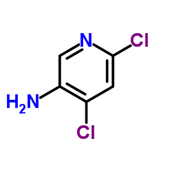 4,6-Dichloro-3-pyridinamine structure