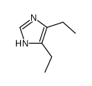 4,5-diethyl-1H-imidazole结构式