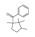 (1,2,2,3-tetramethyl-cyclopentyl)-phenyl ketone结构式