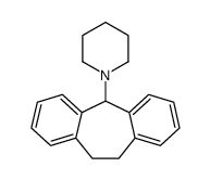 1-(6,11-dihydro-5H-dibenzo[1,2-a:1',2'-e][7]annulen-11-yl)piperidine结构式