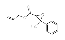 prop-2-enyl 3-methyl-3-phenyl-oxirane-2-carboxylate Structure