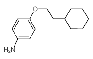 4-(2-Cyclohexylethoxy)aniline Structure