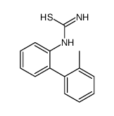 [2-(2-methylphenyl)phenyl]thiourea结构式