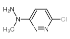 1-(6-chloropyridazin-3-yl)-1-methylhydrazine structure