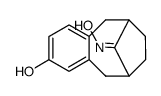 anti-2-hydroxy-11-oximino-6,9-methano-5,6,7,8,9,10-hexahydrobenzocyclooctene结构式