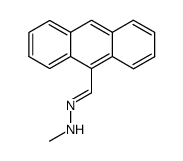 9-anthraldehyde methylhydrazone结构式