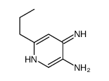 3,4-Pyridinediamine,6-propyl-(9CI) Structure